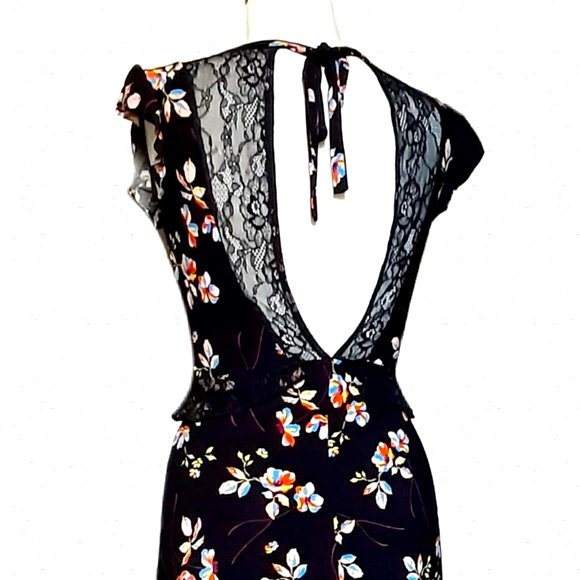 Sz 10 TOPSHOP Asymmetric Fit & Relaxing Dress - Picture 3 of 9